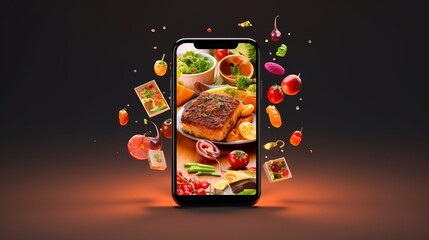 Delicious Delights: Savor the Convenience of Online Food Ordering with Our Appetizing App - A Visual Feast for Foodies!