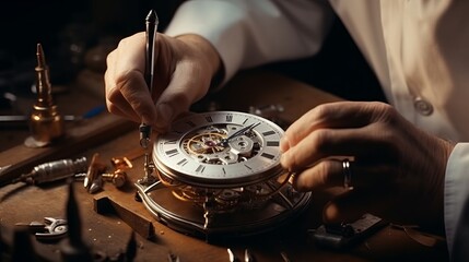 Timeless Precision: Master Watchmaker's Artistry Unveiled in Exquisite Detail