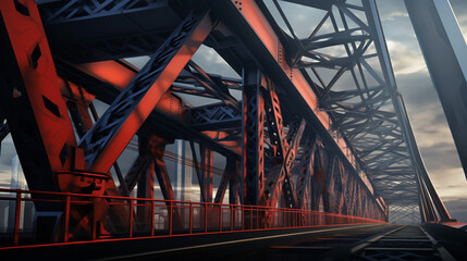bridge theme design illustration