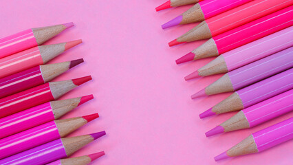 colored pencils, colors, pink,
phosphorescent