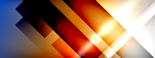 Abstract lines geometric techno background layout