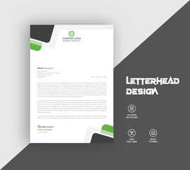 Corporate Identity Template, Modern Business Corporate Letterhead Template, modern letterhead design bundle template with blue color.