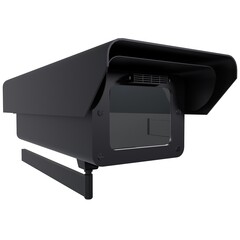 Cctv Camera isolated on white background