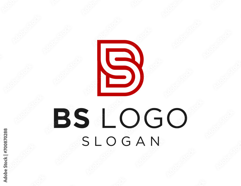 Poster the logo design is about letter bs and was created using the corel draw 2018 application with a whit