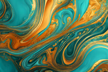 Luxurious marbling abstract background with waves, vibrant geometric patterns, artistic and...
