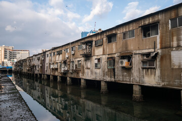 Naklejka premium 旦過市場