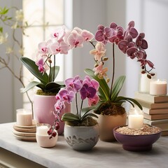 Beautiful and colorful flowers for home decorations and fragrance. looks so gracy and beautiful in interior