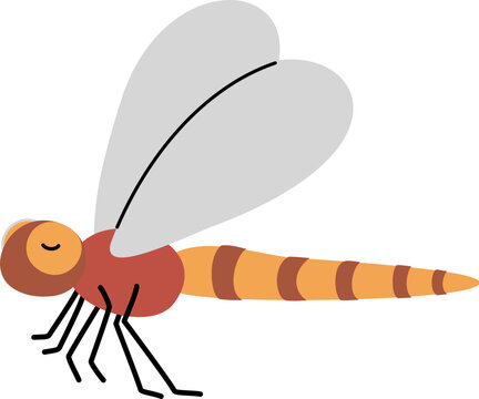 recommend clip art: cute dragonfly cartoon animal