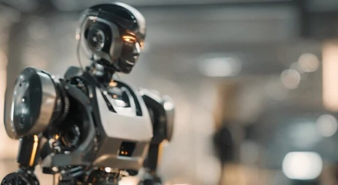 ai technology labor mechanic robot working