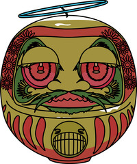 だるま（Daruma）(PNG)