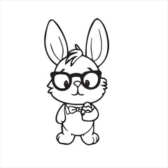 bunny logo inspirational positive quotes, motivational, typography, lettering design