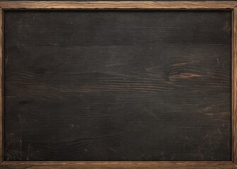 a blackboard with wooden frame on white background, in the style of vintage academia, pont-aven school, darktable processing, poured resin, rusticcore, stainswashes, aerial view - obrazy, fototapety, plakaty