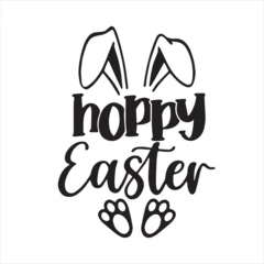 Outdoor kussens happy easter background inspirational positive quotes, motivational, typography, lettering design © Dawson