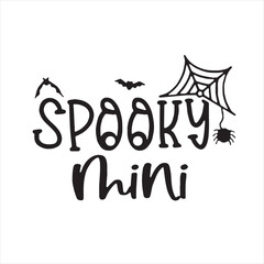 spooky mini background inspirational positive quotes, motivational, typography, lettering design
