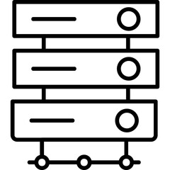 Obraz premium Big Data Icon