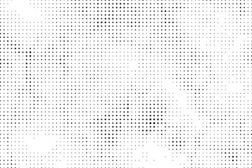 pattern with dots, a black and white dotted background with white dots,  grunge dot effect - obrazy, fototapety, plakaty