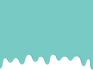 溶けたチョコが垂れたフレーム