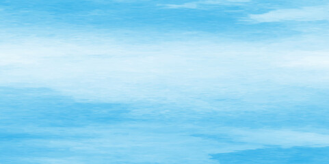 Abstract blue sky Water color background, Illustration,blue background with vintage marbled textured design,Art background with space for design.Classic hand painted Blue watercolor background for des