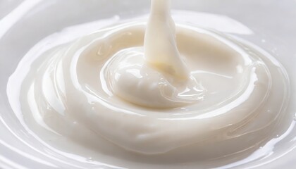 white creamy liquid abstract background pattern