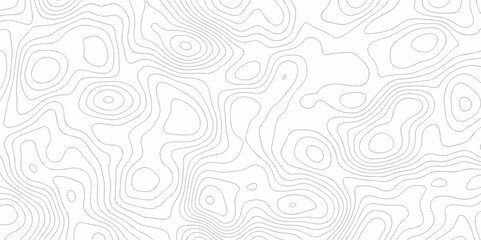 The pattern black on white contours map grid wave vector topography stylized height of the lines map. topographic map contour in lines and contours isolated on transparent. black and white line map. - obrazy, fototapety, plakaty