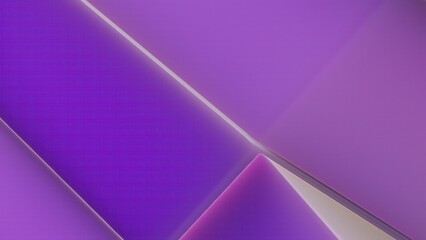 Fototapeta premium Orange and Pink Pop Cube Design Element Shape Elegant Modern 3D Rendering Abstract Background