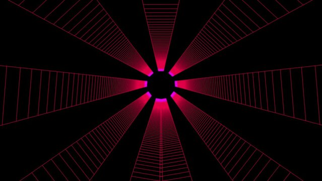 Animated pink Background with Trapcode