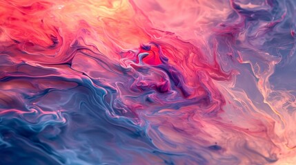 Liquid colorful abstract pattern. - obrazy, fototapety, plakaty