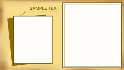 動画サイズのファンタジー背景イラスト（ベクター）