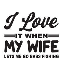 typography fishing t shirt