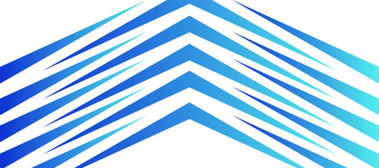 sporty blue arrows sharp gradient design background
