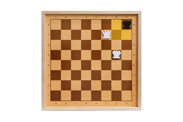 A stalemate in chess to the king, the rules of conducting a chess game