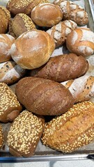 Fresh bread straight out of the oven.