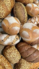Fresh bread straight out of the oven.