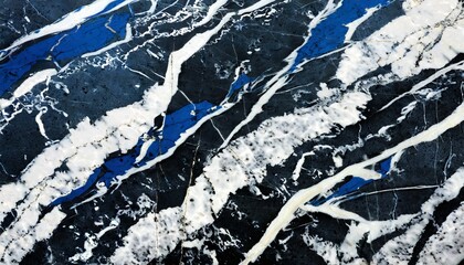 Marble texture black and blue