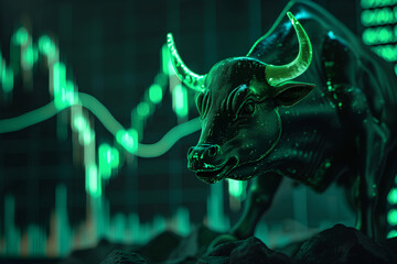 The concept of a bull market is a condition in which stock prices continually rise and there is a large trading volume.