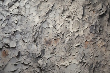 Abstract background of a stone wall with cracks and peeling paint