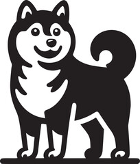 Happy Dog Illustration