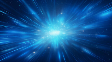 Fototapeta premium blue light glowing abstract background 