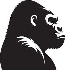Gorilla Silhouette