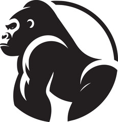 Gorilla Silhouette