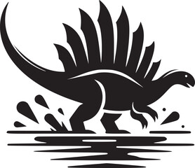 Stegosaurus Silhouette © dinil