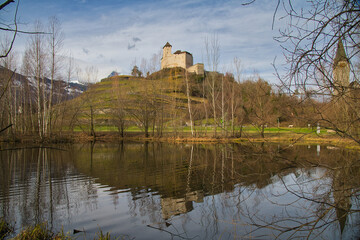Burg Gutenberg in Balzers in Liechtenstein