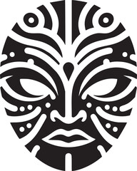 Tribal Mask Design