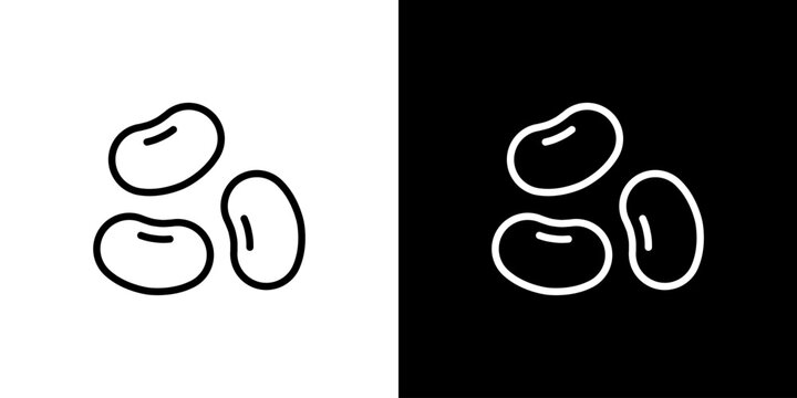 小豆が3粒並んだアイコン