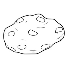 cookies illustration Outline Sketch hand drawn vector