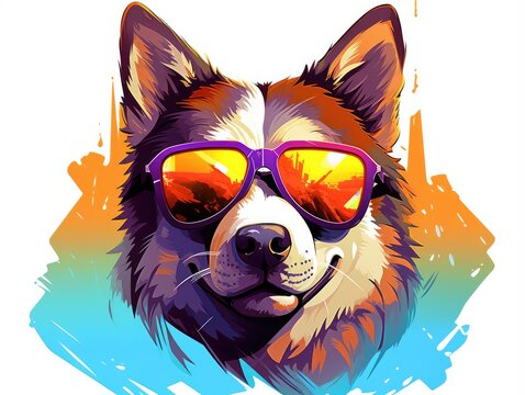 illustration of a dog