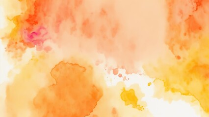 Orange Tie Dye Colorful Watercolor background - obrazy, fototapety, plakaty