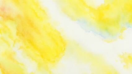 Fototapeta na wymiar Yellow Tie Dye Colorful Watercolor background