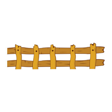 Wooden Fence Vector
