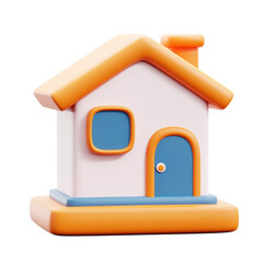 House 3d Icon